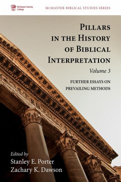 Cover Pillars in the History of Biblical Interpretation, Volume 3 (eBook, ePUB)