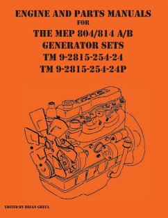 Engine and parts Manuals for the MEP 804/814 A/B Generator Sets TM 9-2815-254-24 and TM 9-2815-254-24P