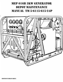 Cover MEP 016B 3KW Generator Depot Maintenance Manual TM 5-6115-615-24P