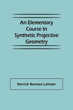 An Elementary Course in Synthetic Projective Geometry - Norman Lehmer, Derrick