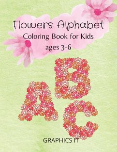 FLOWERS ALPHABET COLORING BOOK - Graphics It