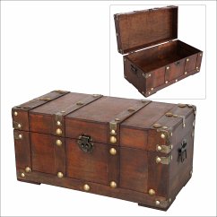 Cover Schatzkiste Holz, Dover, klein