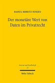 Der monetäre Wert von Daten im Privatrecht