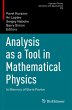 Analysis as a Tool in Mathematical... - Bild 1