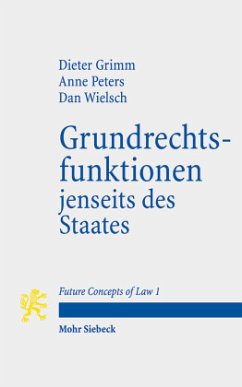 Grundrechtsfunktionen jenseits des Staates - Grimm, Dieter;Peters, Anne;Wielsch, Dan
