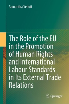 The Role of the EU in the Promotion of Human Rights and International Labour Standards in Its External Trade Relations (eBook, PDF) - Velluti, Samantha
