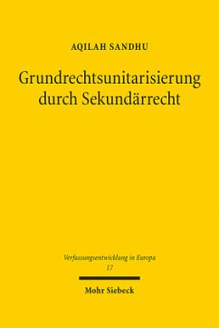 Grundrechtsunitarisierung durch Sekundärrecht - Sandhu, Aqilah