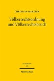 Völkerrechtsordnung und Völkerrechtsbruch