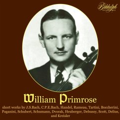 Primrose Plays Baroque Sonatas And Encore Pieces - Primrose,William