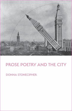 Cover Prose Poetry and the City (eBook, ePUB)