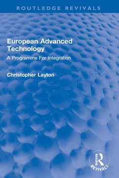 Cover European Advanced Technology (eBook, PDF)
