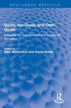 Goals, No-Goals and Own Goals (eBook, PDF)