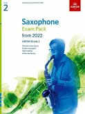 Saxophone Exam Pack from 2022, ABRSM Grade 2