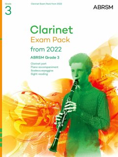 Cover Clarinet Exam Pack from 2022, ABRSM Grade 3
