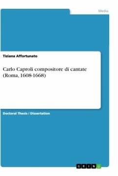 Carlo Caproli compositore di cantate (Roma, 1608-1668)