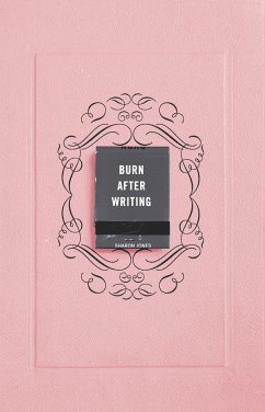 Burn After Writing - Jones, Sharon
