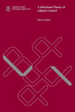 A Selectional Theory of Adjunct Control - Landau, Idan