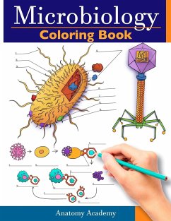 Microbiology Coloring Book - Academy, Anatomy