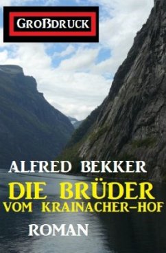Die Brüder vom Krainacher Hof: Roman. Großdruck Taschenbuch - Bekker, Alfred