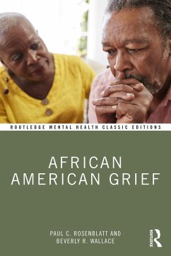 African American Grief - Rosenblatt, Paul C; Wallace, Beverly R