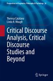 Critical Discourse Analysis, Critical Discourse Studies and Beyond (eBook, PDF)