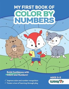 My First Book of Color by Numbers - Activities, Woo! Jr. Kids