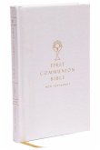 Nabre, New American Bible, Revised Edition, Catholic Bible, First Communion Bible: New Testament, Hardcover, White