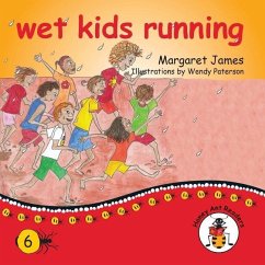 wet kids running - James, Margaret