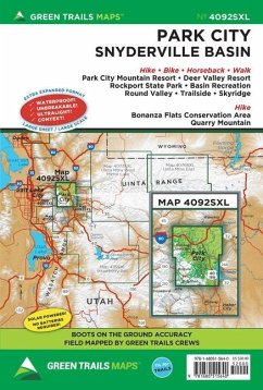 Park City, UT No. 4092sxl - Maps, Green Trails