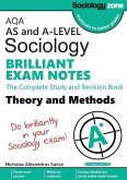 AQA Sociology BRILLIANT EXAM NOTES: Theory and Methods: A-level: Theory and Methods: A-level