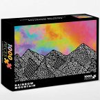 Rainbow Mountain: A Zenspire 1000-Piece Puzzle for Adults