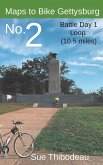 Maps to Bike Gettysburg No. 2: Battle Day 1 Loop