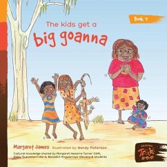 The kids get a big goanna - James, Margaret