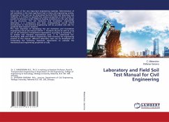 Laboratory and Field Soil Test Manual for Civil Engineering