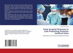 Early Surgical Outcome in Late Presenting Posterior Urethral Valve - Chacha, Frank Kora