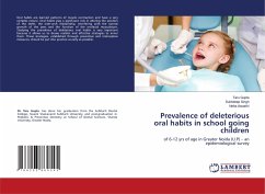 Prevalence of deleterious oral habits in school going children