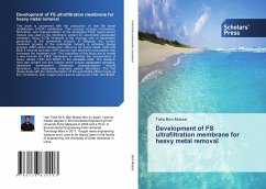 Cover Development of FS ultrafiltration membrane for heavy metal removal