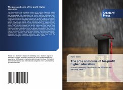 Cover The pros and cons of for-profit higher education