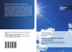 Improved national climate change policy - Khan, Yasir Amanat;Malik, Dr. Zain Ul Abiden;Fatima, Hani