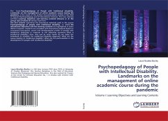 Psychopedagogy of People with Intellectual Disability. Landmarks on the management of online academic course during the pandemic