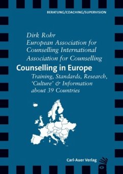 Counselling in Europe - Rohr, Dirk;European Association for Counselling;International Association for Counselling
