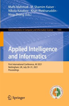 Applied Intelligence and Informatics