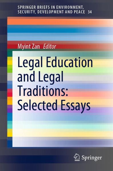 Legal Education and Legal Traditions: Selected Essays (eBook, PDF)