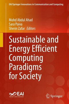 Cover Sustainable and Energy Efficient Computing Paradigms for Society (eBook, PDF)