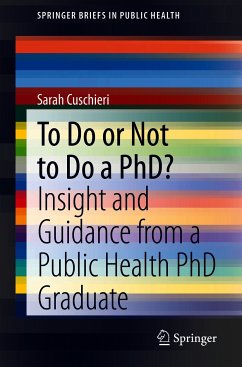 To Do or Not to Do a PhD? (eBook, PDF) - Cuschieri, Sarah