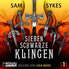 Cover Sieben schwarze Klingen (MP3-Download)