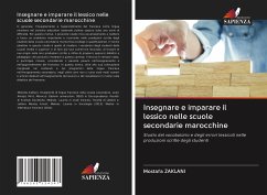 Cover Insegnare e imparare il lessico nelle scuole secondarie marocchine