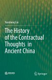 The History of the Contractual Thoughts in Ancient China