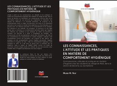 Cover LES CONNAISSANCES, L'ATTITUDE ET LES PRATIQUES EN MATIÈRE DE COMPORTEMENT HYGIÉNIQUE