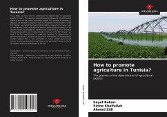 How to promote agriculture in Tunisia? - Bakari, Sayef; Khalfallah, Sirine; Zidi, Ahmed